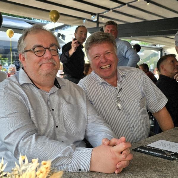 Andreas Timmermann mit Thomas Forster